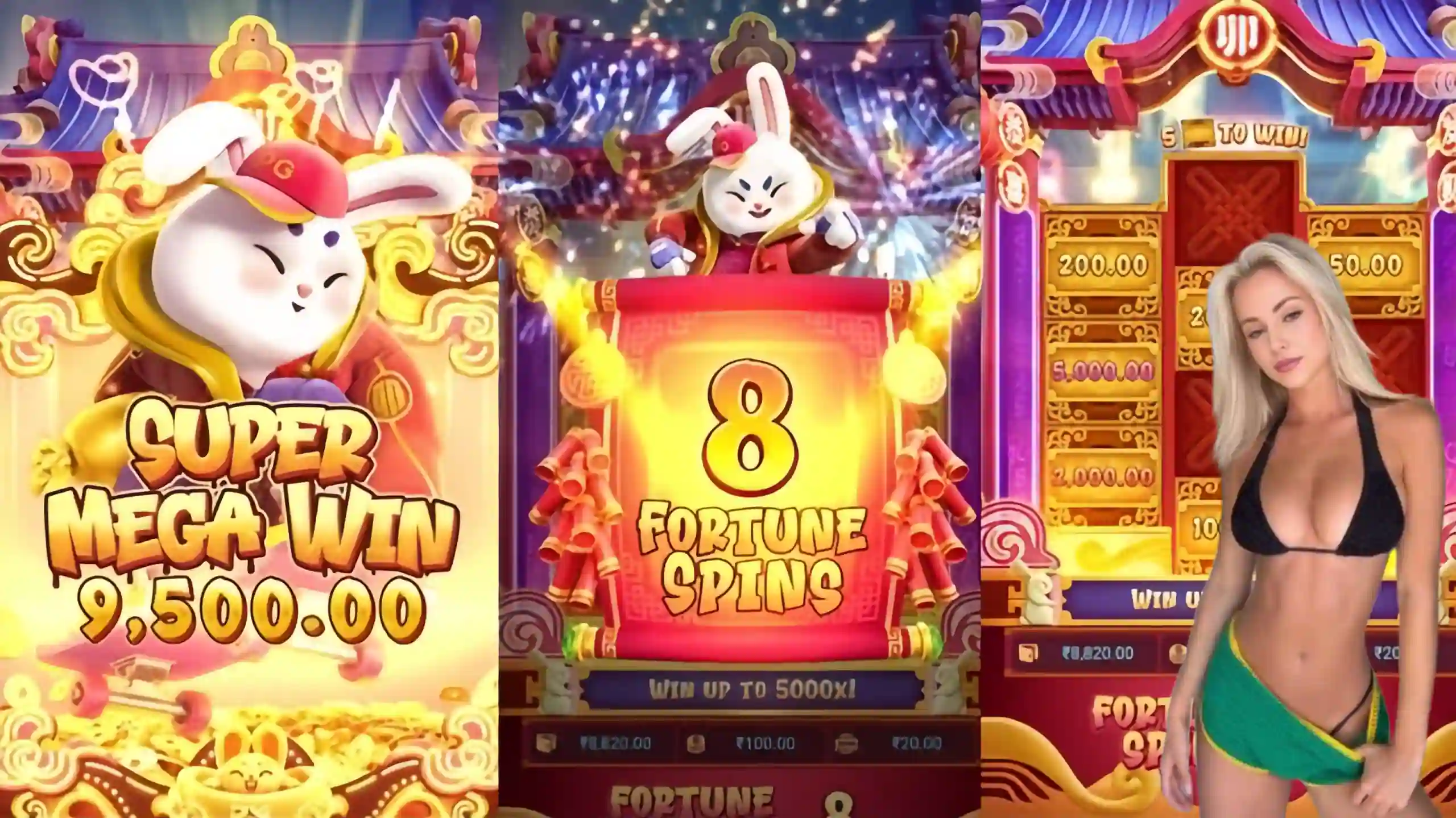 Wild Expansivo Fortune Rabbit fada777 - Coelho Dourado que Expande